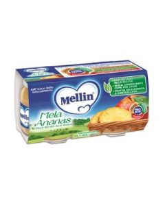 Mellin Omog Mela Ananas 2x100g