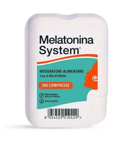 MELATONINA SYSTEM 300CPR 1MG