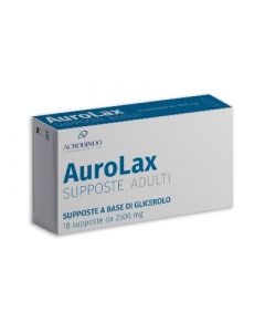 AUROLAX SUPPOSTE 2500MG 18SUPP