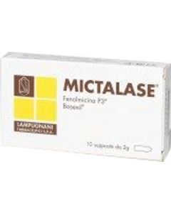 Mictalase 10supposte 2g