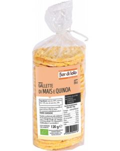 GALLETTE MAIS E QUINOA 120G