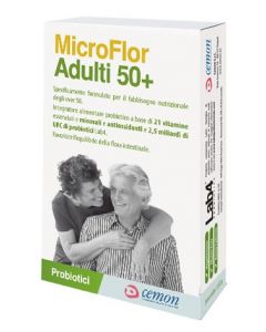 Microflor Adulti 50+ 30cps