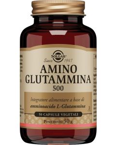 AMINO GLUTAMMINA 500 50CPS VEG