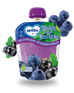 Mellin Pouch Mirtillo/ribes90g