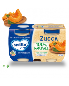 MELLIN OMOG ZUCCA 2X125G