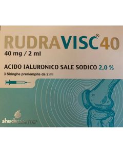 RUDRAVISC 40 SIR 40MG 2ML 3PZ