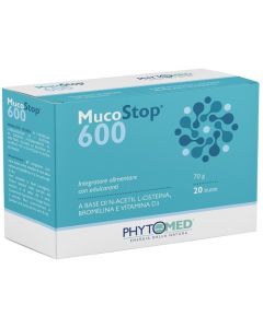 MUCOSTOP 600MG 20BUST