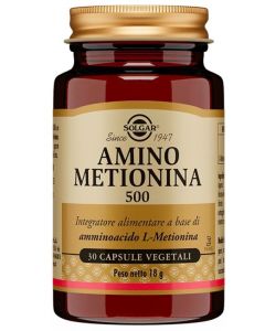AMINO METIONINA 500 30CPS VEG