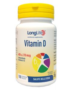 Longlife Vit D3 400ui 100cpr