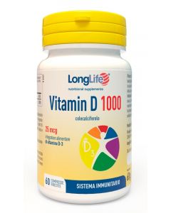 Longlife Vit D3 1000ui 60cpr