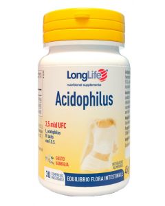 Longlife Acidophilus 30cpr Mas