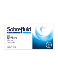 Sobrefluid*ad 10supp 200mg