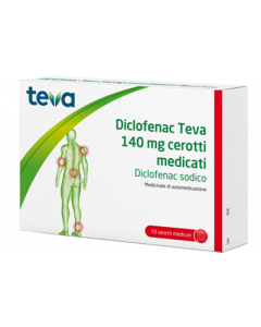DICLOFENAC TE*10CER MED 140MG
