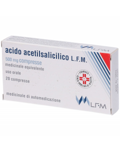 ACIDO ACETILSALIC LFM*20CPR500
