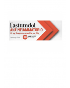 FASTUMDOL ANTINF*10CPR 25MG